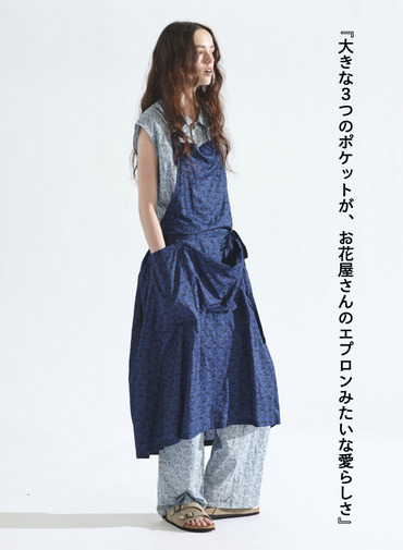 エプロンスカート / New Apron Skirt 詳細画像 Indigo 6