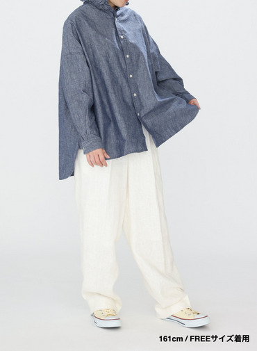 ラッフルシャツ / Ruffle Shirts 詳細画像 Indigo 8