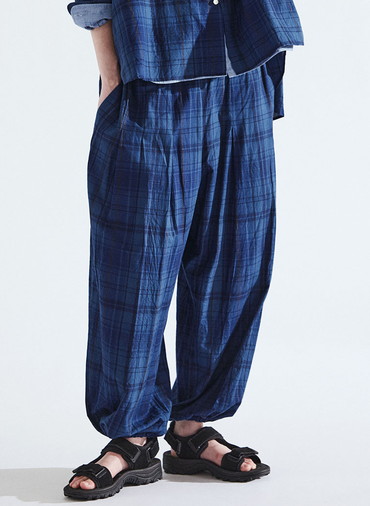 Wide Tuck Easy Pant/D