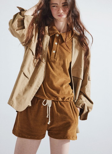 ポロシャツ / Sail Polo 詳細画像 Brown 2