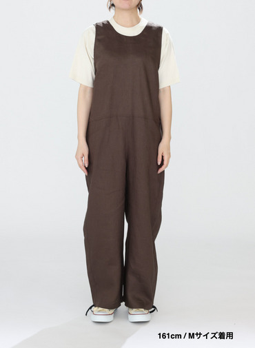 リネンサロペット / Linen Salopet 詳細画像 Brown 13