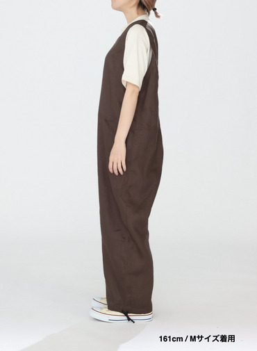 リネンサロペット / Linen Salopet 詳細画像 Brown 14
