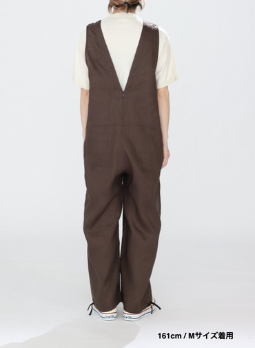 リネンサロペット / Linen Salopet 詳細画像 Brown 15