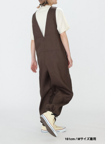リネンサロペット / Linen Salopet 詳細画像 Brown 17