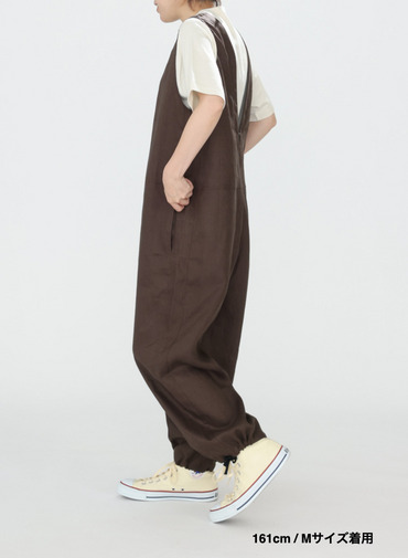 リネンサロペット / Linen Salopet 詳細画像 Brown 18