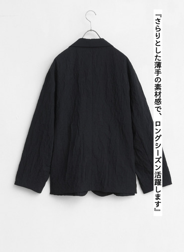 ショートコートジャケット / Short Coat Jacket 詳細画像 Black 2