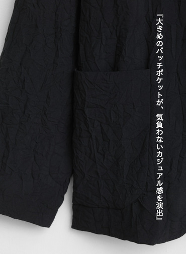 ショートコートジャケット / Short Coat Jacket 詳細画像 Black 5
