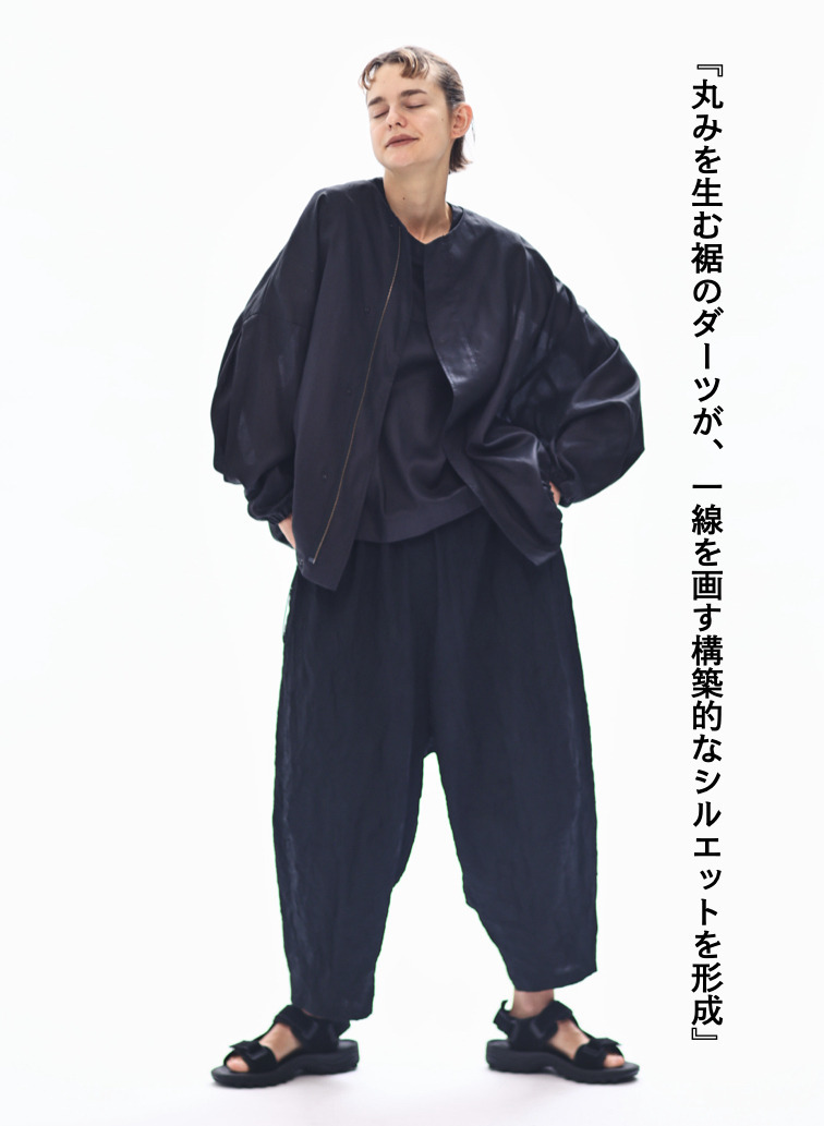 イージーパンツ / Low Clotch Easy PT 詳細画像 Black 2