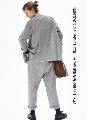 サイドギャザーシャツ / Side Gathered Shirts 詳細画像 Black 2