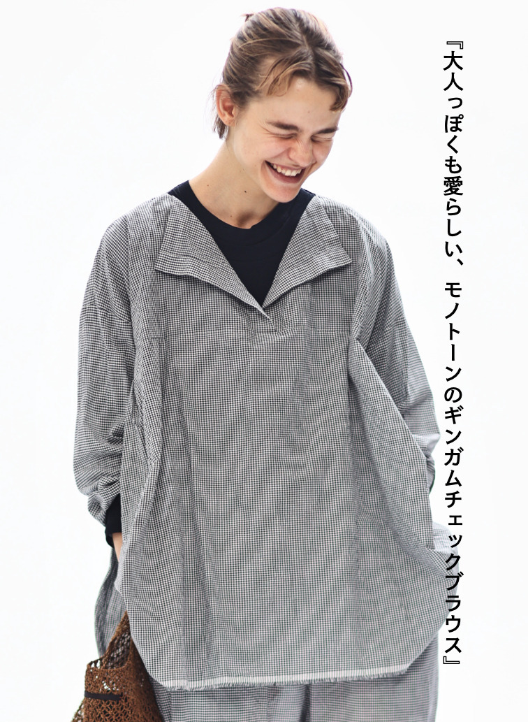 サイドギャザーシャツ / Side Gathered Shirts 詳細画像 Black 1