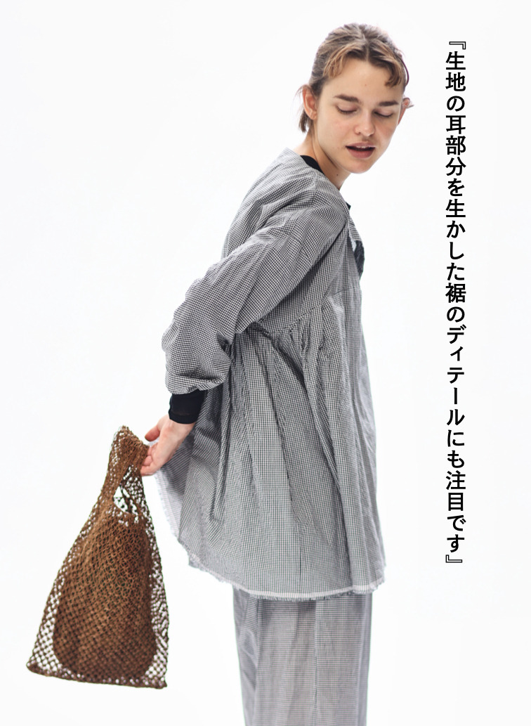 サイドギャザーシャツ / Side Gathered Shirts 詳細画像 Black 3