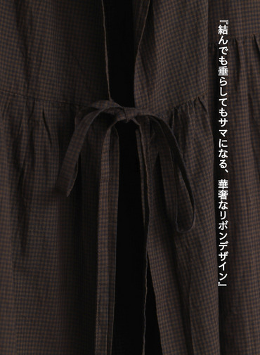 カシュクールドレス / Cashecoeur Dress 詳細画像 Brown 11