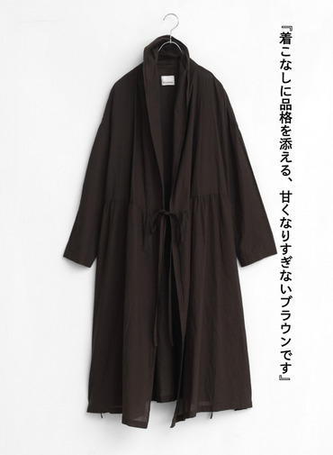 カシュクールドレス / Cashecoeur Dress 詳細画像 Brown 9