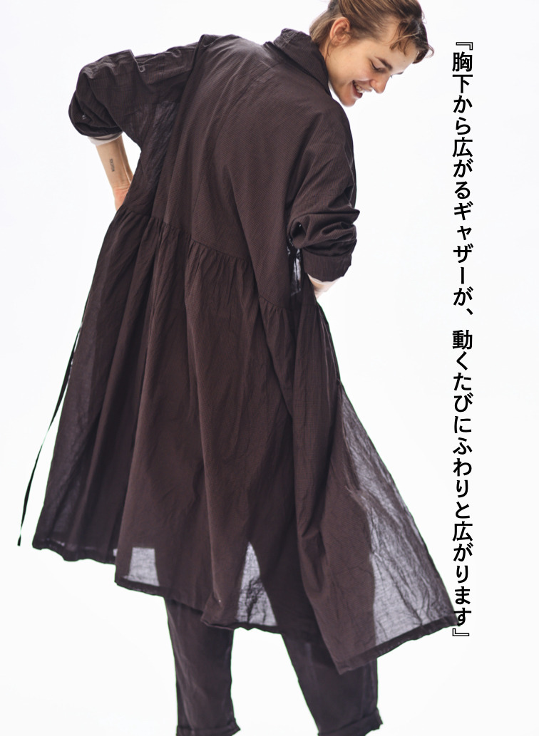 カシュクールドレス / Cashecoeur Dress 詳細画像 Brown 6