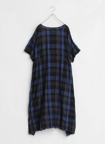 ショートスリーブ ギャザードレス / Short Sleeve Gather Dress 詳細画像 Black 3