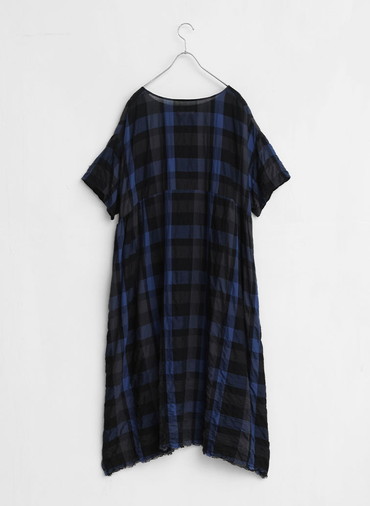 ショートスリーブ ギャザードレス / Short Sleeve Gather Dress 詳細画像 Black 8