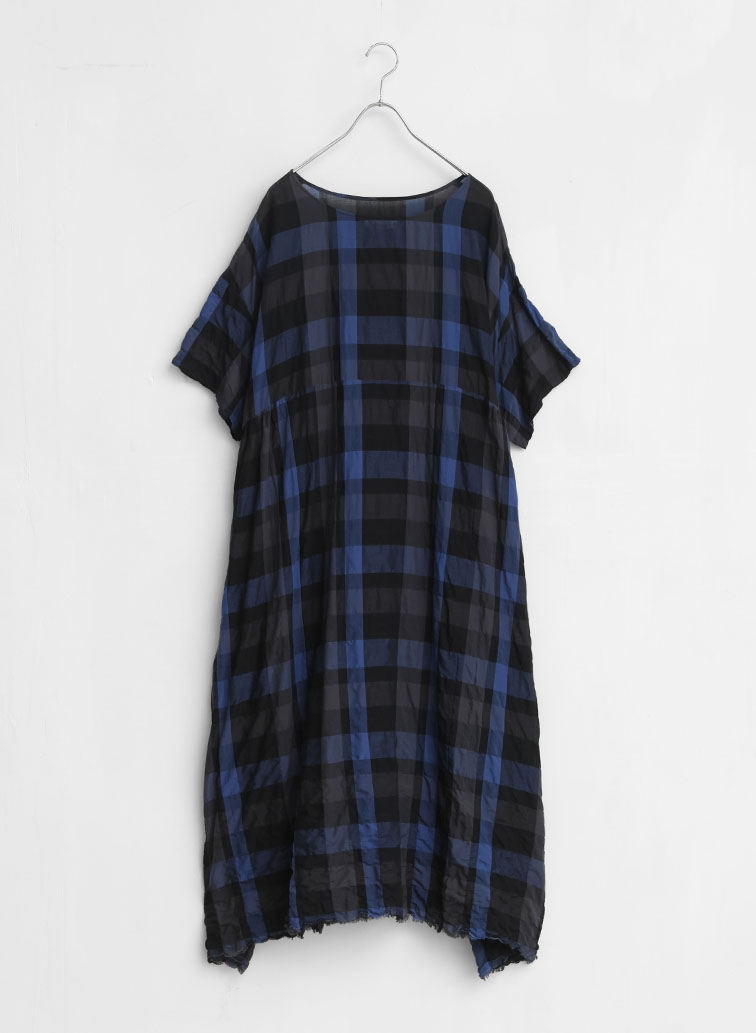 ショートスリーブ ギャザードレス / Short Sleeve Gather Dress 詳細画像 Black 3