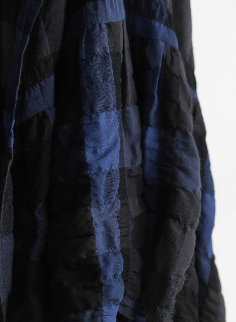 ショートスリーブ ギャザードレス / Short Sleeve Gather Dress 詳細画像 Black 7
