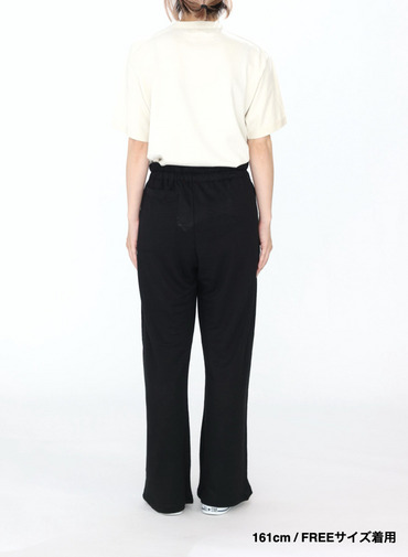 リネンジャージパンツ / Linen Jersey Easy PT 詳細画像 Black 6