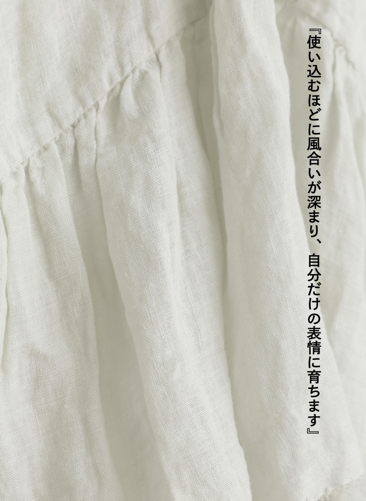 ギャザーカーディガン / Gathered Cardy 詳細画像 White 4