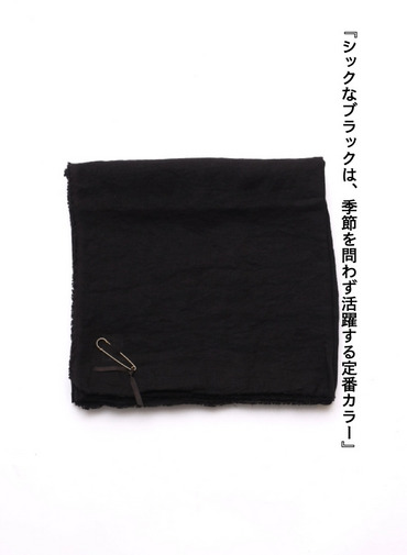 ワイドストール / WIDE STOLE 詳細画像 Black 1