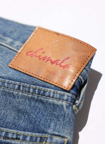 ディープライズ バギーカット / MEN'S 13.5OZ SELVEDGE DENIM DEEP RISE BAGGY CUT 詳細画像 Saxe Blue 9
