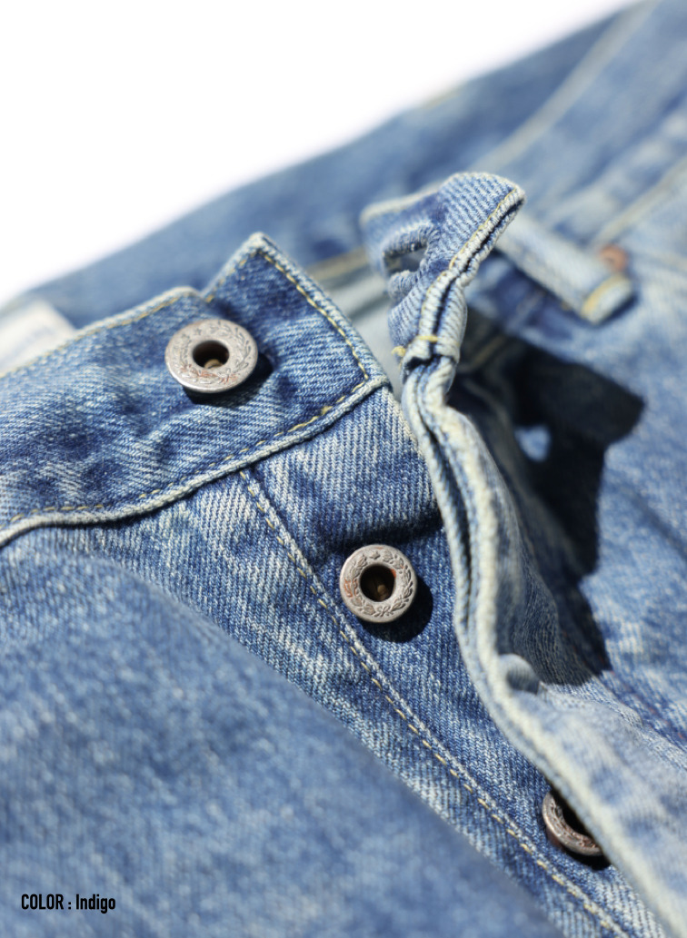 ディープライズ バギーカット / MEN'S 13.5OZ SELVEDGE DENIM DEEP RISE BAGGY CUT 詳細画像 Indigo 10