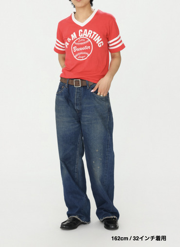 ヴィンテージアンクル / MEN'S 13.5OZ SELVEDGE DENIM VINTAGE ANKLE CUT  詳細画像 Indigo 14