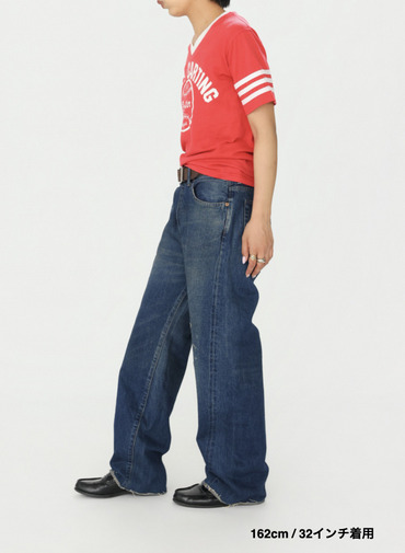 ヴィンテージアンクル / MEN'S 13.5OZ SELVEDGE DENIM VINTAGE ANKLE CUT  詳細画像 Indigo 16