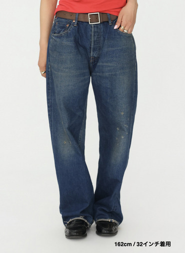 ヴィンテージアンクル / MEN'S 13.5OZ SELVEDGE DENIM VINTAGE ANKLE CUT  詳細画像 Indigo 17