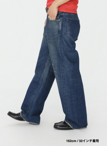 ヴィンテージアンクル / MEN'S 13.5OZ SELVEDGE DENIM VINTAGE ANKLE CUT  詳細画像 Indigo 19