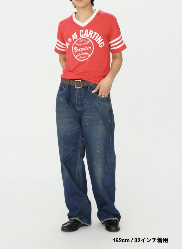 ヴィンテージアンクル / MEN'S 13.5OZ SELVEDGE DENIM VINTAGE ANKLE CUT  詳細画像 Indigo 14