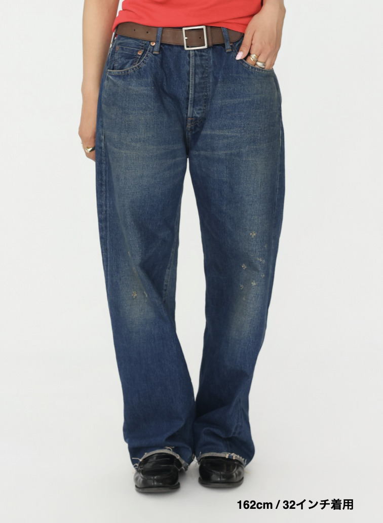 ヴィンテージアンクル / MEN'S 13.5OZ SELVEDGE DENIM VINTAGE ANKLE CUT  詳細画像 Indigo 17