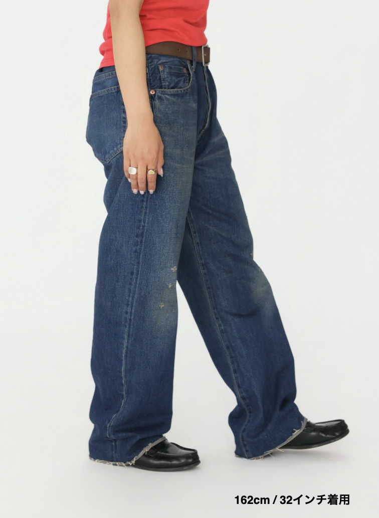 ヴィンテージアンクル / MEN'S 13.5OZ SELVEDGE DENIM VINTAGE ANKLE CUT  詳細画像 Indigo 20