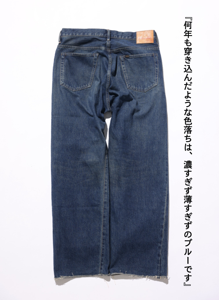 ヴィンテージアンクル / MEN'S 13.5OZ SELVEDGE DENIM VINTAGE ANKLE CUT  詳細画像 Indigo 6