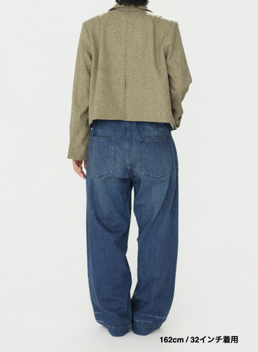 デッキトラウザーズ / UNISEX USN DENIM DECK TROUSERS&nbsp; 詳細画像 Indigo 14