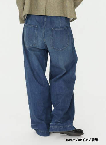 デッキトラウザーズ / UNISEX USN DENIM DECK TROUSERS&nbsp; 詳細画像 Indigo 19