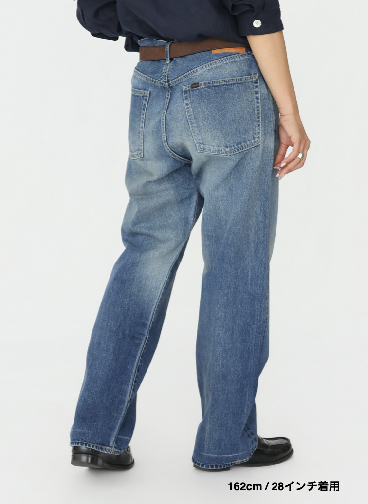 ヴィンテージストレートカット / WOMEN'S 13.5OZ SELVEDGE DENIM VINTAGE STRAIGHT CUT 詳細画像 Indigo 15