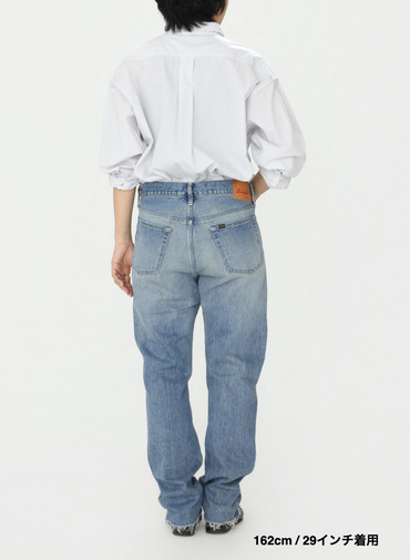 ナローテーパードカット / WOMEN'S 13.5OZ SELVEDGE DENIM NARROW TAPERED CUT 詳細画像 Indigo 14