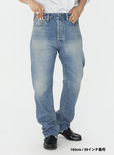 ナローテーパードカット / WOMEN'S 13.5OZ SELVEDGE DENIM NARROW TAPERED CUT 詳細画像 Indigo 18