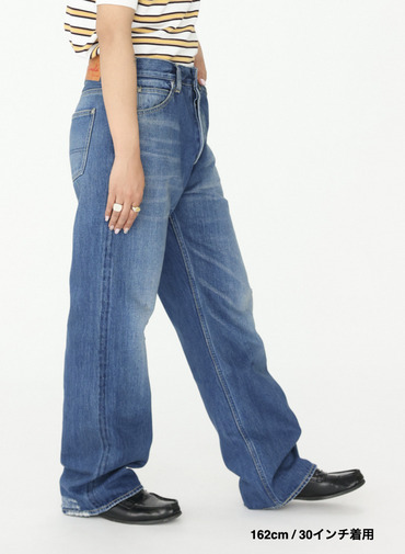 ナローストレートカット / WOMEN'S 13.5OZ SELVEDGE DENIM NARROW STRAIGHT CUT  詳細画像 Indigo 13