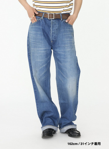 ナローストレートカット / WOMEN'S 13.5OZ SELVEDGE DENIM NARROW STRAIGHT CUT  詳細画像 Indigo 18