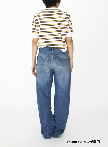ナローストレートカット / WOMEN'S 13.5OZ SELVEDGE DENIM NARROW STRAIGHT CUT  詳細画像 Indigo 4