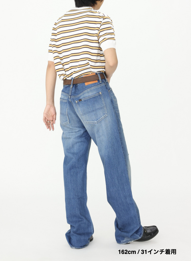 ナローストレートカット / WOMEN'S 13.5OZ SELVEDGE DENIM NARROW STRAIGHT CUT  詳細画像 Indigo 16