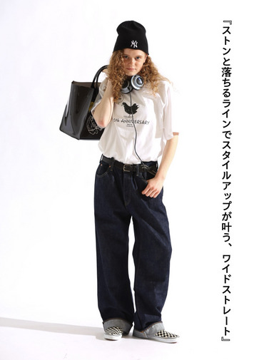 ストレートカット / UNISEX 13.5OZ SELVEDGE DENIM STRAIGHT CUT 詳細画像 Indigo 1