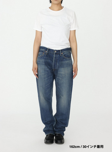 ナローテーパードカット / WOMEN'S 13.5OZ SELVEDGE DENIM NARROW TAPERED CUT  詳細画像 Indigo 1