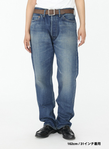 ナローテーパードカット / WOMEN'S 13.5OZ SELVEDGE DENIM NARROW TAPERED CUT  詳細画像 Indigo 14