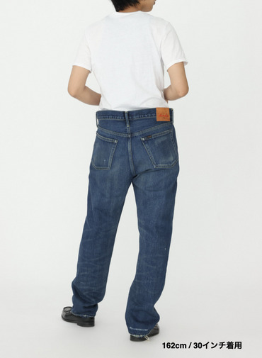 ナローテーパードカット / WOMEN'S 13.5OZ SELVEDGE DENIM NARROW TAPERED CUT  詳細画像 Indigo 6