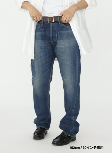 ナローテーパードカット / WOMEN'S 13.5OZ SELVEDGE DENIM NARROW TAPERED CUT  詳細画像 Indigo 8