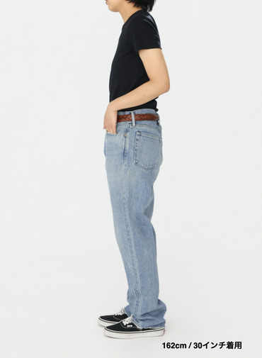 ナローテーパードカット / WOMEN'S 13.5OZ SELVEDGE DENIM NARROW TAPERED CUT (L丈) 詳細画像 Indigo 15